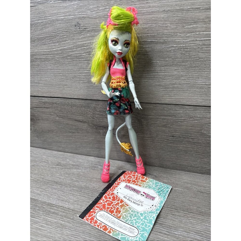 2013 Mattel Monster High Doll Freaky Fusion Lagoonafire Lagoona Jinafire Long
